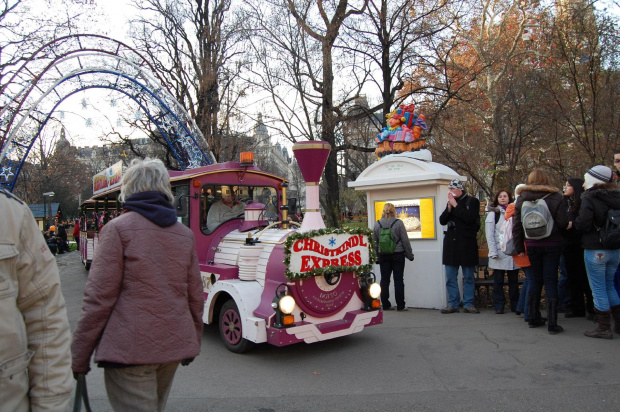 Wiedeń- Jarmark Świąteczny 5.12.2009