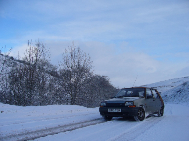 Atak pięknej zimy w UK , 2009