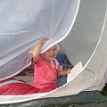 Amelia pod namiotem-Myślibórz.