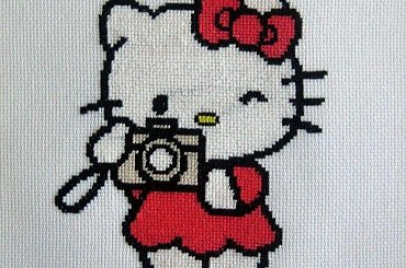 #HaftKrzyżykowy #HelloKitty