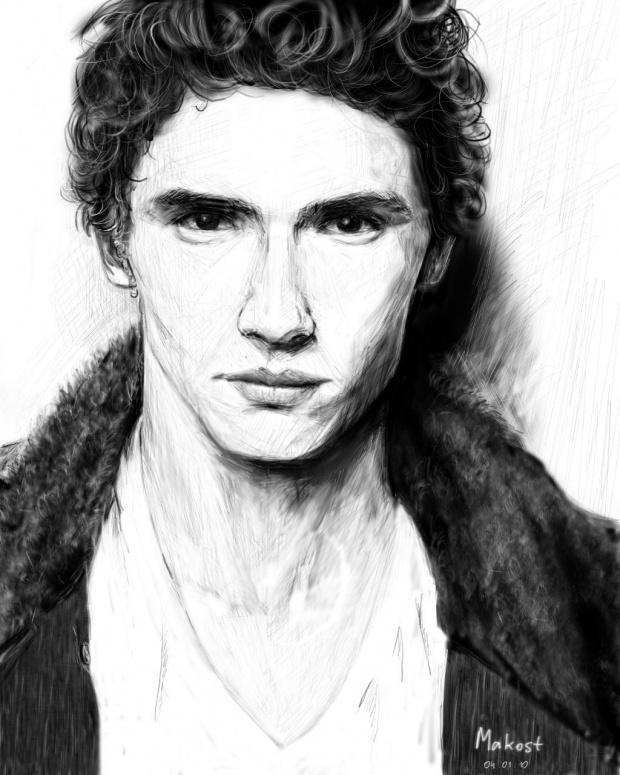 James Franco. Tablet i photoshop. #photoshop