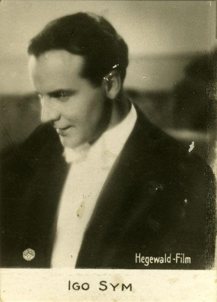 Igo Sym, aktor_1931 r.