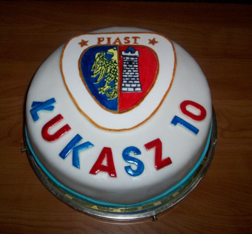 Dla małego kibica GKS Piast :) #tort #Piast #urodzinowy #DlaNiego