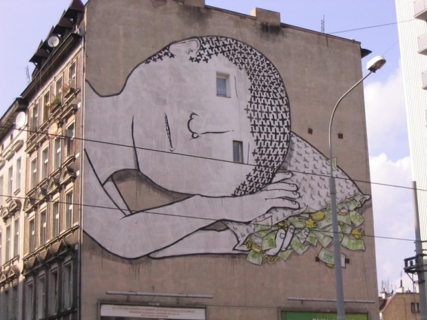 Mural na Pomorskiej