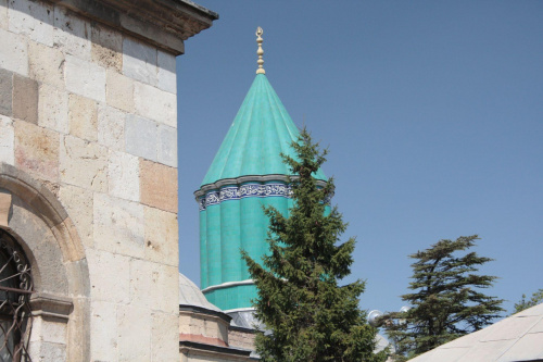 Meczet - mauzoleum Melvany, założyciela zakonu tańczących derviszy w Konii. #Turcja #Konya #Kapadocja #Derviszy #zakon