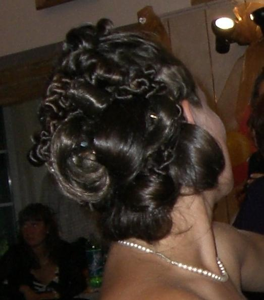 fryzura na weselu Dagi i Grzesia