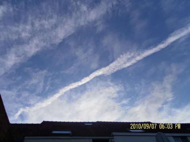 07/09/2010 okolice Brukseli #chemtrails #SmugiChemiczne #nwo #gmo #codex