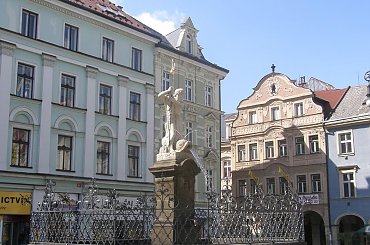 Fontanna Neptuna na Libereckim rynku #Czechy #Liberec #fontanny