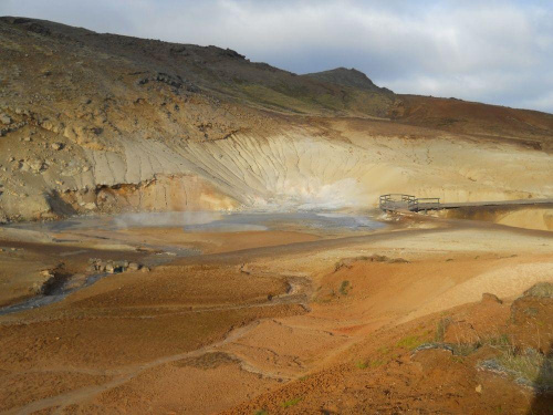 Pole geotermalne, Krísuvík, Islandia