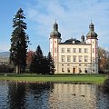 Pałac w Vrchlabi w czeskich Karkonoszach #czechy #Vrchlabi #karkonosze #jesień