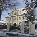 Pałac Kowary - Villa Smyrna w zimowej szacie #kowary #hotel