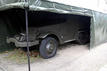 Halftrack #muzeum #pojazd #transporter