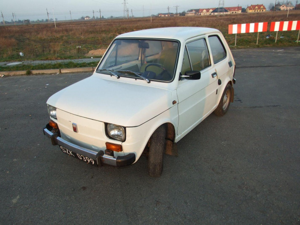 Fiat 126p rocznik 1976
Stargard 29.12.08 #MaluchFiat126pMalczarBobZabytek