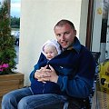 Zamiast baba w babie zrobiliśmy z tatą babę w chłopie:)