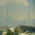 Elektrownia Bełchatów - widok z Góry Kamieńsk #ElektrowniaBełchatów #GóraKamieńsk #Rogowiec #kominy