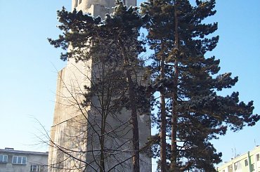 ... #wieża #zima #Lubań