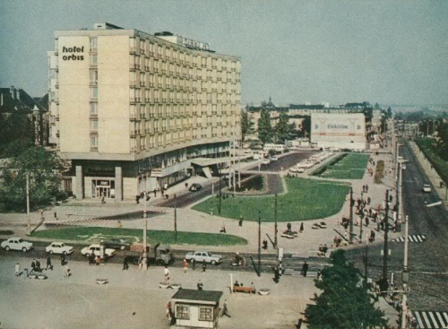 Poznań_Hotel ' Merkury ' 1970 r.