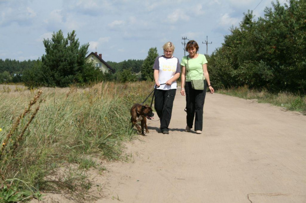 Z ciocią Wiesią hen,, hen,, daleko