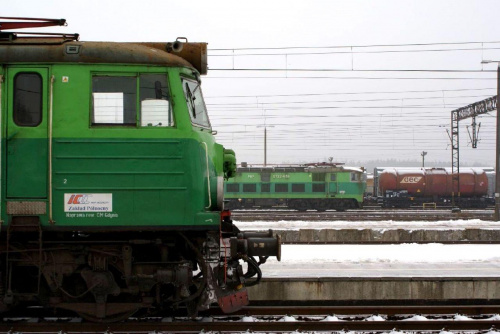04.02.2009r.|EP07-361 i ET22-656 na stacji Iława Główna.