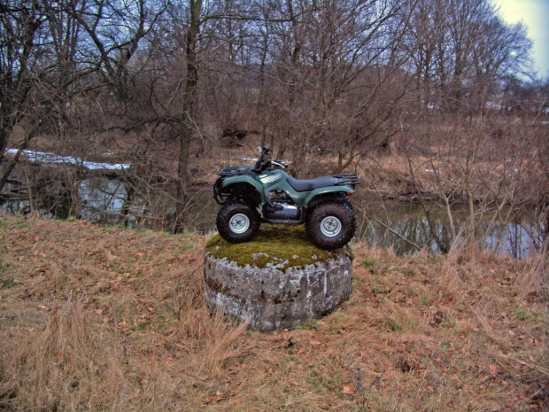 grizzly #grizzly #quad #dziura #OffRoad