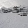 schronisko strzecha akademica w pełni zimy #góry #zima #Karkonosze #śnieg #schroniska #StrzechaAkademicka