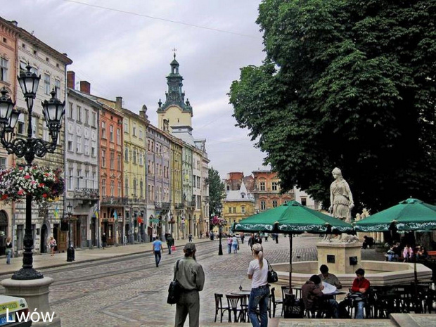 Lwów - Stare Miasto.
Rynek.