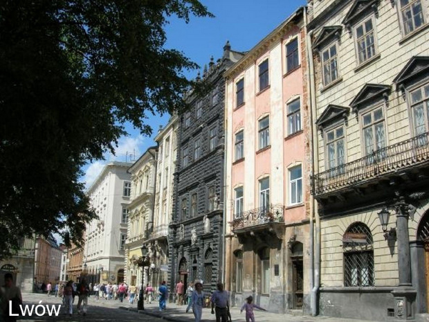 Lwów - Stare Miasto.
Rynek.