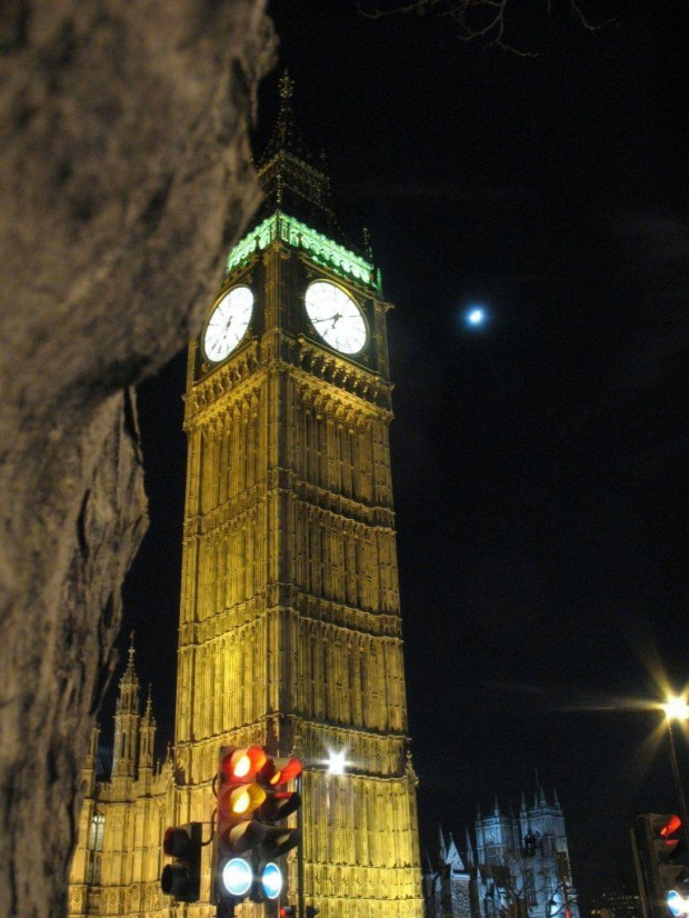 Big Ben nocą,