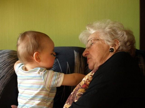 09.11.2008 - Alwernia - rozmowy z babcią Kasią