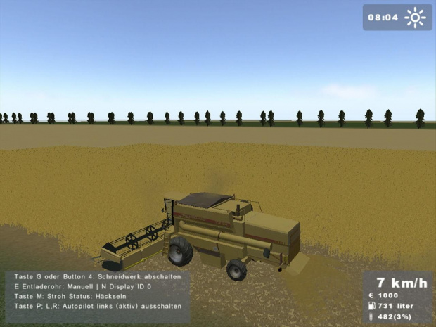 New Holland TX34 #LandwirtschaftsSimulator2008 #NewHolland #TX34