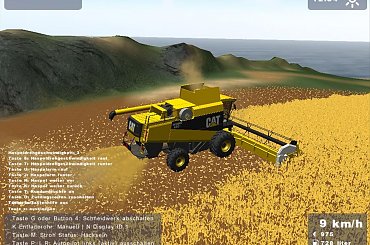 CAT Lexion 480 #CAT #Lexion #LandwirtschaftsSimulator2008