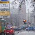 Poznań,ul.Fredry #ulica #tramwaj #ruch #miasto #zima
