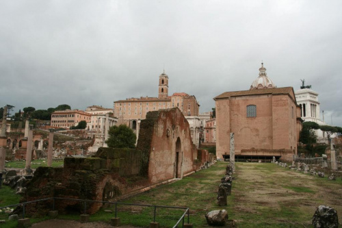 Pozostałości po Forum Romanum #Rzym