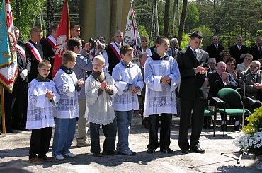 Foto Nicewicz  I Wojewódzkie Biegi Pokoju Im. Sługi Bożego Jana Pawła II. Msza Św. w Kościele Najświętszego Serca Jezusowego w Koźle gmina Kolno w dniu 03-06 -2006r #Nicewicz #Parafa #Najświętszego #Serca #Jezusowego #WKoźle #powiat