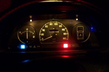 Podświetlenie licznika bez włączonych diod :) #Diody