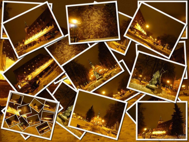 Gdańsk w wieczorowej szacie... #Gdańsk #miasto #zabytki #wieczór #światła