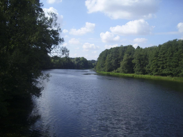 Miejsce nad Brdą parę km od Bydgoszczy