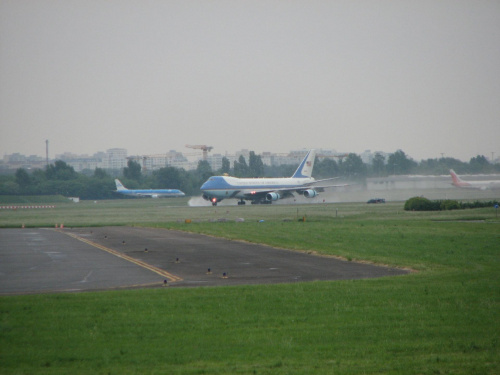 Air Force One w WAW 27.05.11 #AirForceOneWWAW