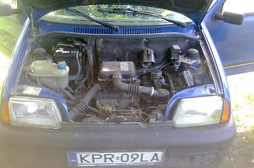 Komora silnika #cinquecento #fiat #samochód #wóz
