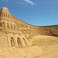 Świat starożytnego Rzymu wyrzeźbiony w piasku :))
