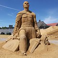 Sondervig,Dania,Międzynarodowy Festiwal Rzeźb w Piasku.Starożytny Rzym i Gladiatorzy :))
