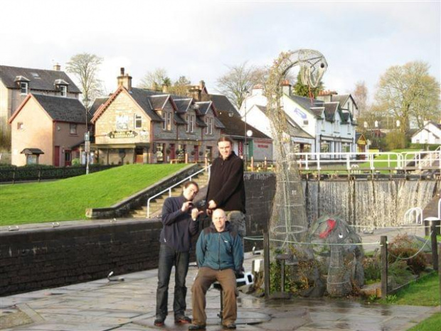 Fort Augustus pomnik potwora z Loch Ness